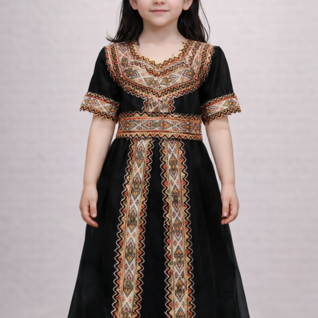 حبة قبايل موديل قفطان مقاس من عامين ل 14 سنة