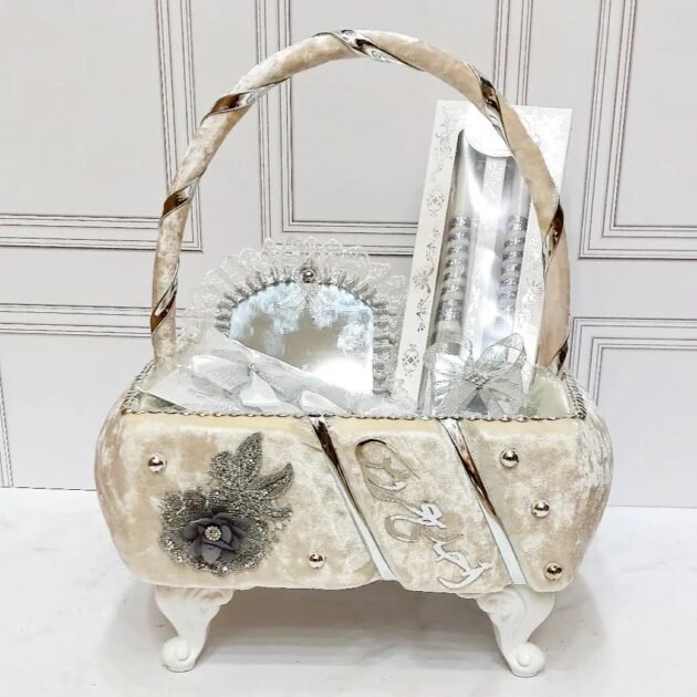 طبق حنة حجم صغير متكون من 6 قطع