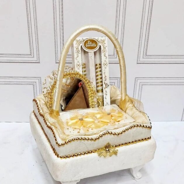 طبق حنة حجم صغير متكون من 6 قطع