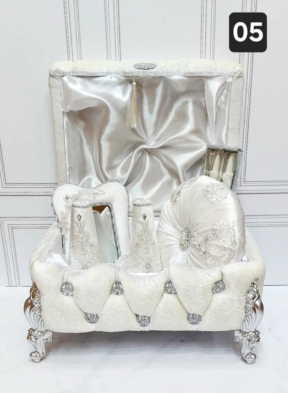 طبق حنة دوزان مغلفين بالقطيفة - الصورة 5