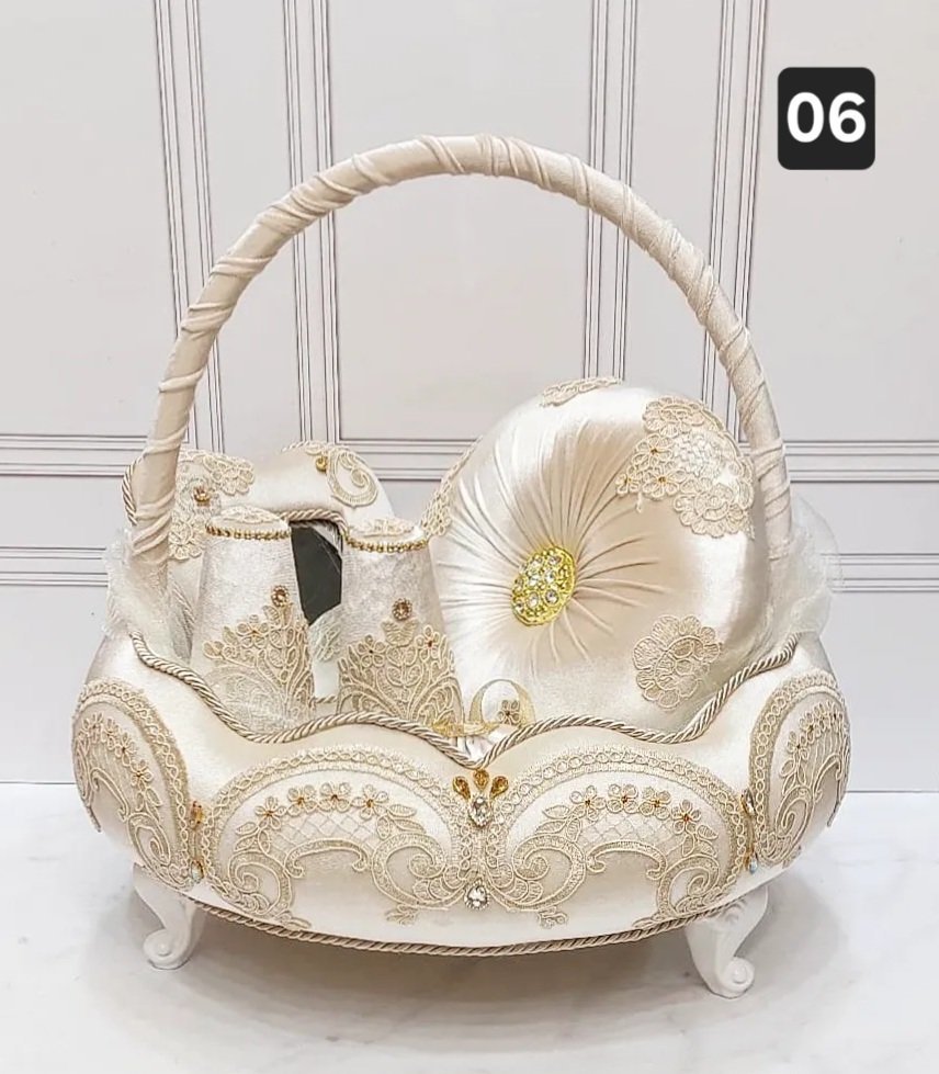 طبق حنة دوزان مغلفين بالقطيفة - الصورة 6