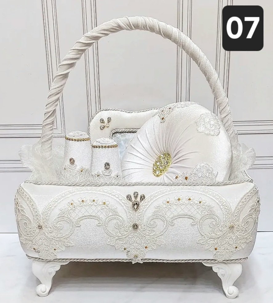 طبق حنة دوزان مغلفين بالقطيفة - الصورة 7