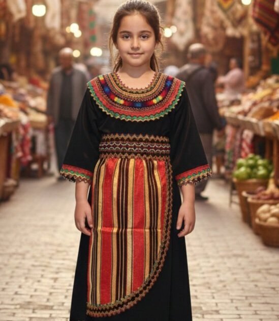 جبة قبايلي في نوار  من 4 سنوات ل 10 سنوات