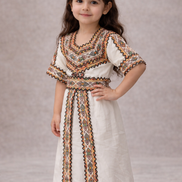 جبة قبايل موديل قفطان من عامين ل 14 سنة