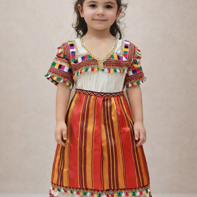 جبة قبايل بلفوطة من 6 اشهر ل 8 سنوات