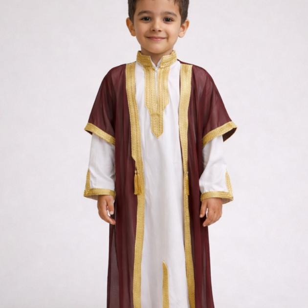 قميص اطفال بلبرنوس ڨرونة